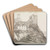 The Ruin of Liebenstein Castle near Bornhofen am Rhein, Seen from the North-West by Christian Georg Schtz the Younger Art Drink Coaster set