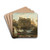 View OfTivoli by Claude-Joseph Vernet Drink Coasters - set of 4