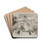 The Villa Quintillii by William Walcot Drink Coasters - set of 4