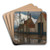 In the Suburbs by Frans Hens Art Drink Coaster set