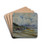 A View of a Coastal Inlet on a Cloudy Day by William Lees Judson Drink Coasters - set of 4