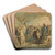 The Raising of Lazarus by Benjamin West Art Drink Coaster set The Raising of Lazarus by Benjamin West Art Drink Coaster set