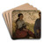 Christus und die Samariterin by Hans Thoma Art Drink Coaster set
