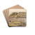 A Barn with a Mossy Roof, Shoreham by Samuel Palmer Drink Coasters - set of 4
