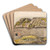 A Barn with a Mossy Roof, Shoreham by Samuel Palmer Art Drink Coaster set