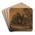 Klage um Sarahs Tod (1. Mose 23, 2) by Johann Wilhelm Schirmer Art Drink Coaster set Klage um Sarahs Tod (1. Mose 23, 2) by Johann Wilhelm Schirmer Art Drink Coaster set