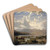 Landscape at Lake of Lucerne by Robert Znd Art Drink Coaster set
