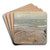 Seaside Landscape from Suursaari Island by Magnus Enckell Art Drink Coaster set