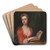 Portrait of Lady Elizabeth Bruce (D.1745) by Sir Godfrey Kneller Art Drink Coaster set Portrait of Lady Elizabeth Bruce (D.1745) by Sir Godfrey Kneller Art Drink Coaster set