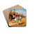 Parforce Hunting by Julius von Blaas Drink Coasters - set of 4