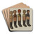 Pa. German Pins by Selma Sandler Art Drink Coaster set