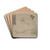 La Coquetterie by Armand Rassenfosse Drink Coasters - set of 4