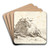 Liggende fr ved en trstub by Karel Dujardin Art Drink Coaster set