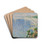 A View of the Cliffs at Etretat by Claude Emile Schuffenecker Drink Coasters - set of 4