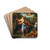 The Temptation of Saint Anthony by Giovanni Odazzi Drink Coasters - set of 4