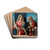 Virgin and Child with Saints Catherine andNicholas by Giovanni Battista Cima da Conegliano Drink Coasters - set of 4