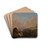 Schlacht vor den Toren Roms mit Blick auf die Engelsburg by Herman van Lin Drink Coasters - set of 4