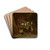 Zimmermannswerkstatt  Die Familie des Holzhackers by Max Liebermann Drink Coasters - set of 4