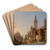 The Cathedral of Seville by Franois Antoine Bossuet Art Drink Coaster set