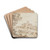 Termi de Caracalla (Baths ofCaracalla) by Giovanni Francesco Grimaldi Drink Coasters - set of 4