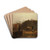 Saltash with the Water Ferry, Cornwall by Joseph Mallord William Turner Drink Coasters - set of 4