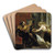 Tereus Confronted With The Head Of His Son Itylus by Peter Paul Rubens Art Drink Coaster set