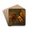 Tric Trac Player by Pieter Codde Drink Coasters - set of 4 Tric Trac Player by Pieter Codde Drink Coasters - set of 4