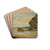 Cornish Cliffs, Newquay by Benjamin Williams Leader Drink Coasters - set of 4 Cornish Cliffs, Newquay by Benjamin Williams Leader Drink Coasters - set of 4