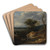 Small Landscape by Thomas Barker Art Drink Coaster set