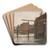 Gezicht op Uilenburg te Amsterdam by Willem Witsen Art Drink Coaster set
