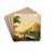 View of Dresden by Christian Wilhelm Ernst Dietrich Drink Coasters - set of 4