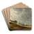 Beach Picture by Jan van Goyen Art Drink Coaster set