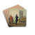 Orava Zemans in Prison by Peter Michal Boh Drink Coasters - set of 4 Orava Zemans in Prison by Peter Michal Boh Drink Coasters - set of 4