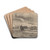 Stad aan een rivier by Jan Veth Drink Coasters - set of 4