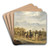 Cossacks on a country Road near Bergen in North Holland, 1813 by Pieter Gerardus van Os Art Drink Coaster set