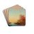 Fusine, Environs De Venise by Flix Ziem Drink Coasters - set of 4