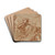 The VirginMourning by Giovanni Andrea Sirani Drink Coasters - set of 4