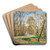 Frhling, Aus dem Wiener Prater (Spring, from the Prater in Vienna) by Tina Blau Art Drink Coaster set Frhling, Aus dem Wiener Prater (Spring, from the Prater in Vienna) by Tina Blau Art Drink Coaster set