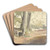 Beech Trees by Robert Hills Art Drink Coaster set Beech Trees by Robert Hills Art Drink Coaster set