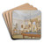 Interieur mit Billard by Franz Alt Art Drink Coaster set