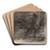 Don Quixote by James Ensor Art Drink Coaster set Don Quixote by James Ensor Art Drink Coaster set