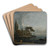 The Venetian lagoon by Venetian School Art Drink Coaster set