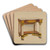 Console Table by Susan Rothenberg Art Drink Coaster set Console Table by Susan Rothenberg Art Drink Coaster set