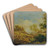 Landschaft mit Heuernte by Kroly Mark Art Drink Coaster set