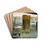 The Lone Tenement by George Wesley Bellows Drink Coasters - set of 4 The Lone Tenement by George Wesley Bellows Drink Coasters - set of 4