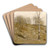 December Uplands by Bruce Crane Art Drink Coaster set December Uplands by Bruce Crane Art Drink Coaster set