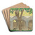 Le Square Louis XVI by douard Vuillard Art Drink Coaster set