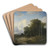 Landscape by Frederik Hendrik Hendriks Art Drink Coaster set