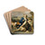 Arindal and Daura by Johann Peter Krafft Drink Coasters - set of 4