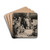 Christ Preaching ('La Petite Tombe') by Rembrandt van Rijn Drink Coasters - set of 4